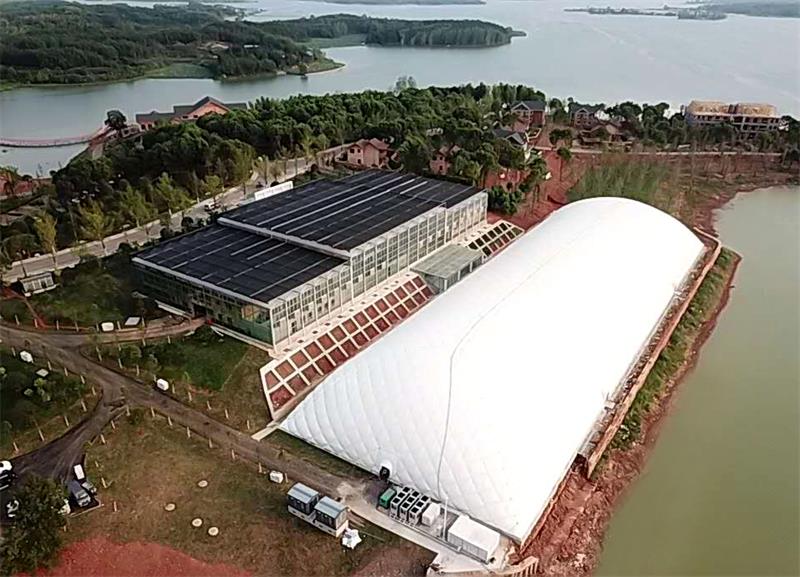 氣膜建筑走進(jìn)煤場(chǎng)，開辟建筑界新天地