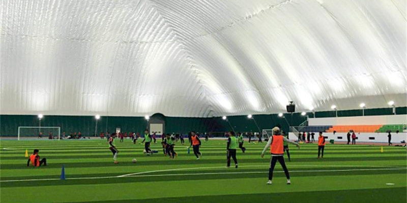  為什么說用充氣膜結(jié)構(gòu)建筑做體育館再合適不過了？