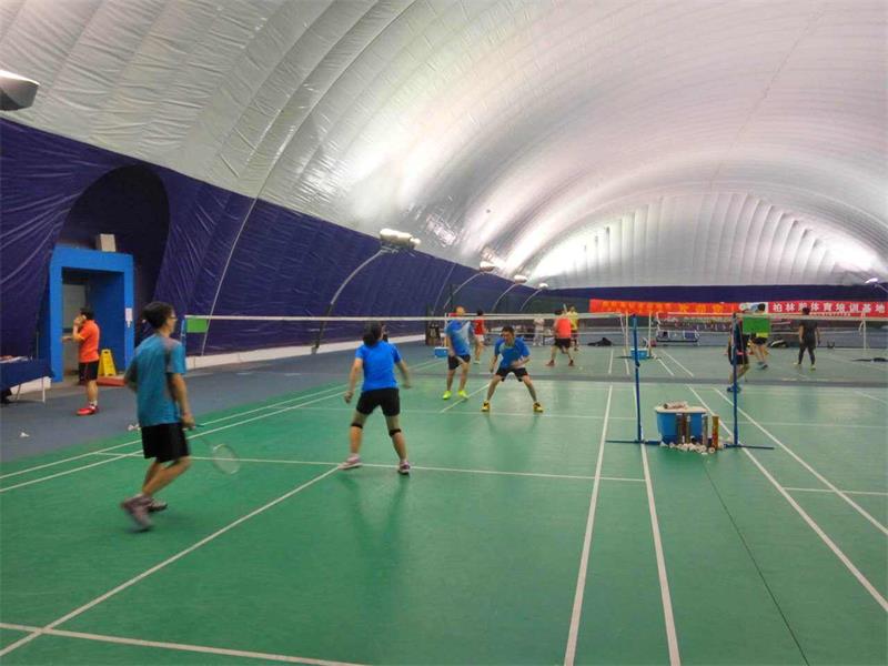 羽毛球氣膜館造價多少錢？