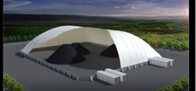 氣膜煤棚 氣膜煤棚