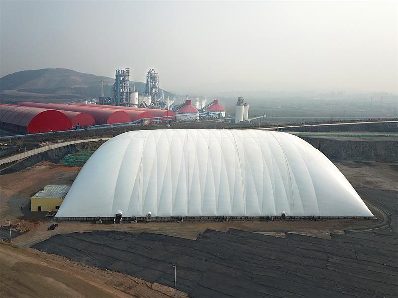 徐州中聯(lián)水泥廠氣膜建筑 徐州中聯(lián)水泥廠氣膜建筑