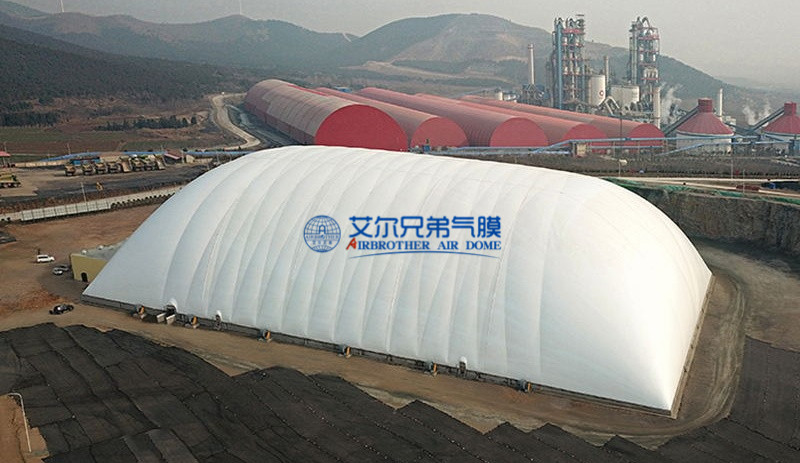 污染土處理充氣膜大棚 污染土處理充氣膜大棚