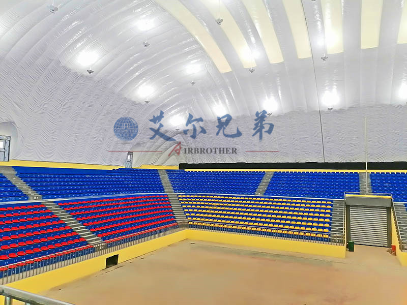 全市首個氣膜籃球館，陽城縣室外籃球場改建