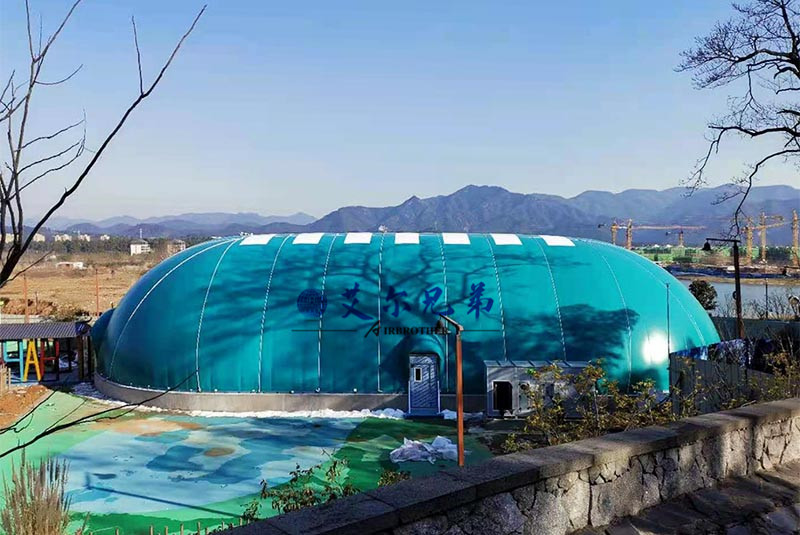 一座安全實(shí)用的氣膜羽毛球館是怎樣建設(shè)出來的？